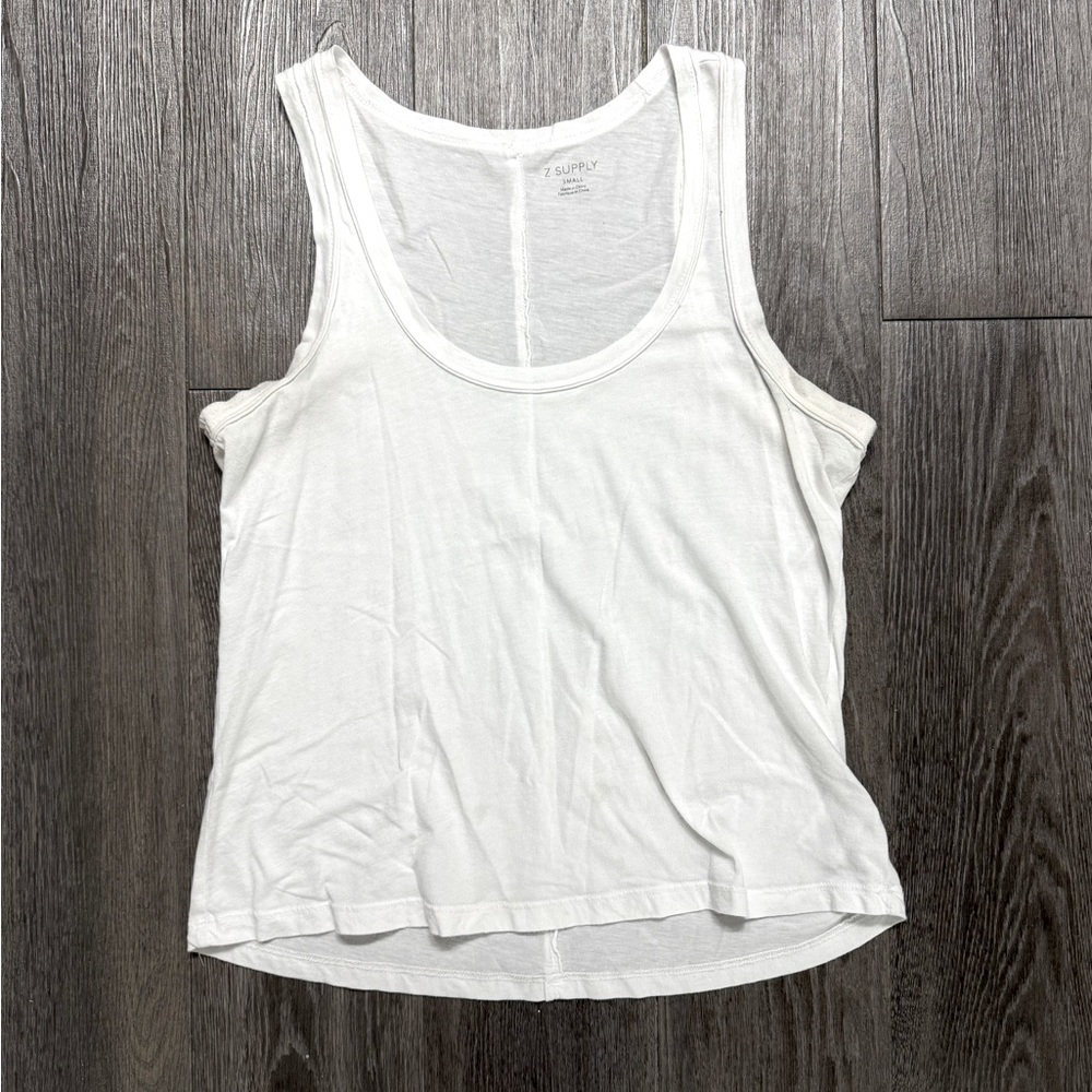 Z Supply white tank top